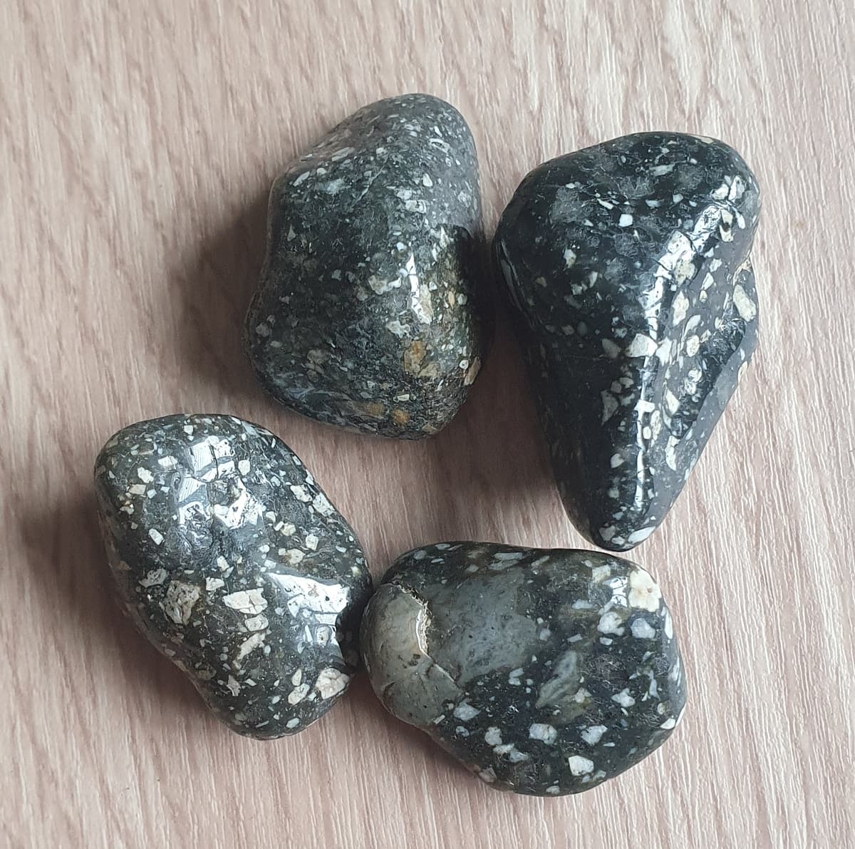 Guinea Fowl Jasper Medium Tumble Stone