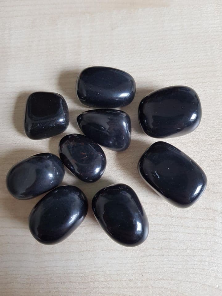 Black Obsidian Tumble Stone