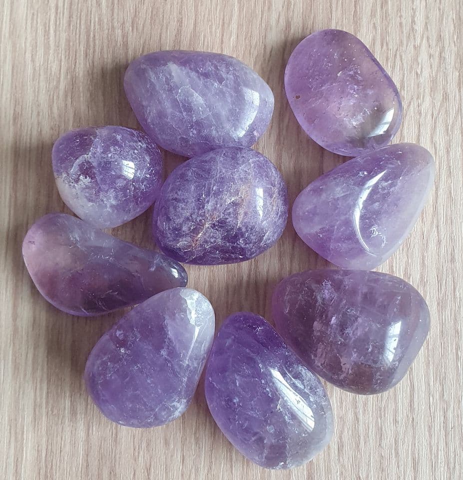 "Amethyst Large Tumble Stone"