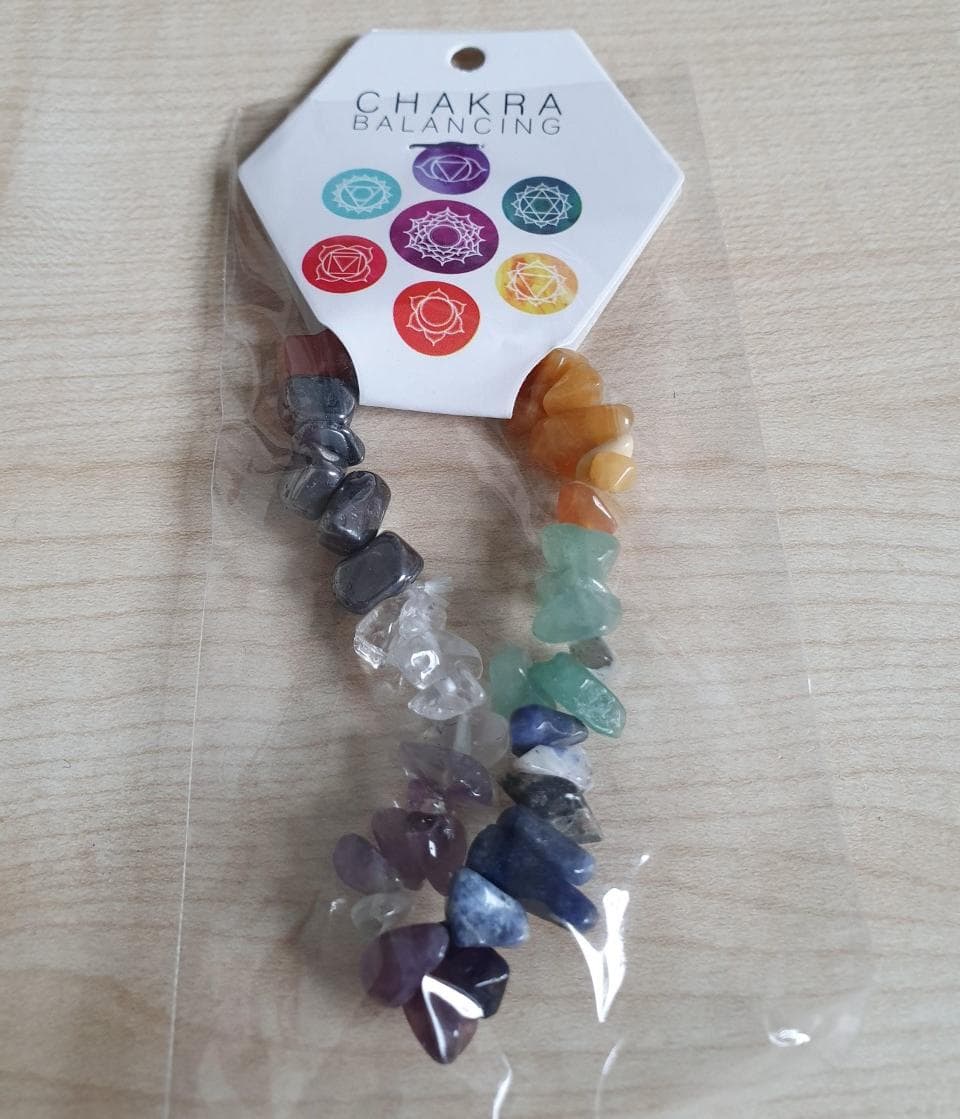 Chakra Balancing Chip Bracelet