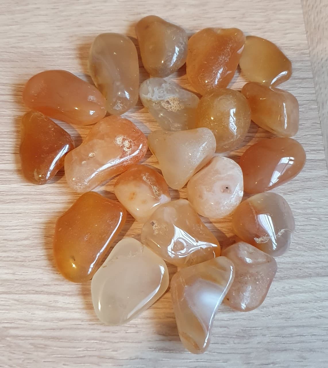 Yellow Carnelian Tumble Stone