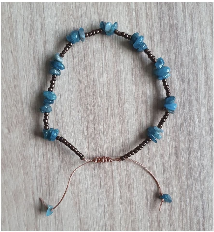 Blue Apatite Bracelet