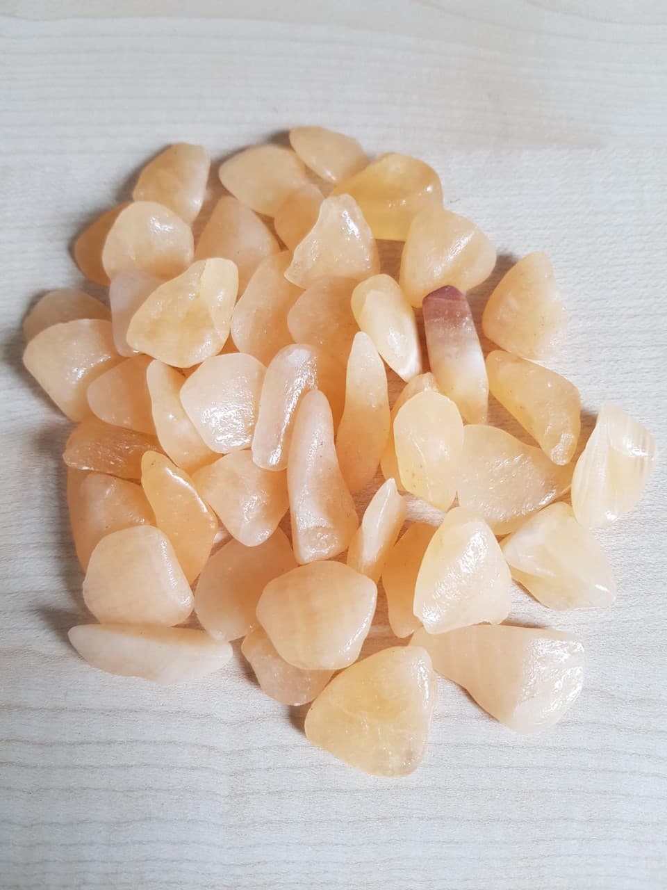 Orange Calcite Mini Tumble Stone