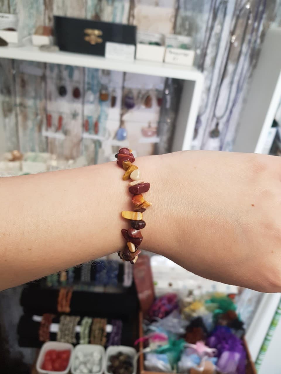 Mookaite Chip Bracelet