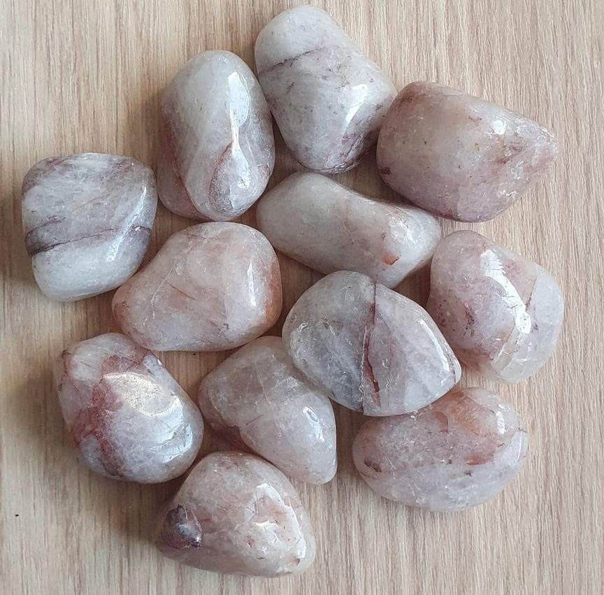 Strawberry Quartz Large Tumble Stone